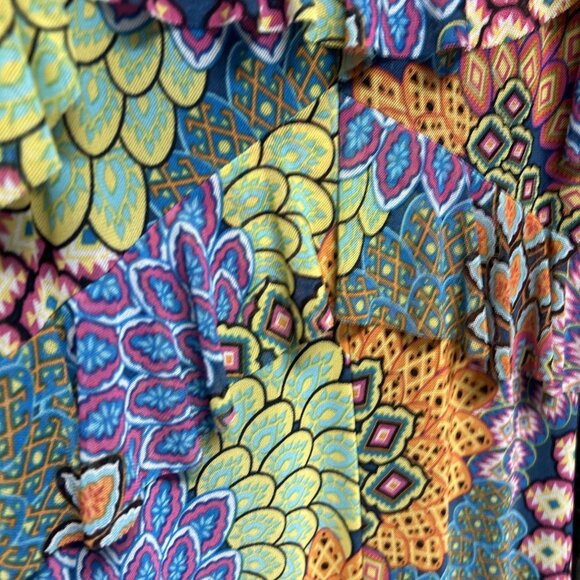 Harlow & Rose Netted Slip Midi Dress Size Large - Picture 4 of 7